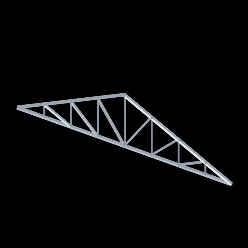 Treliça triangular (tesoura) — família do OrçaPRO Forja