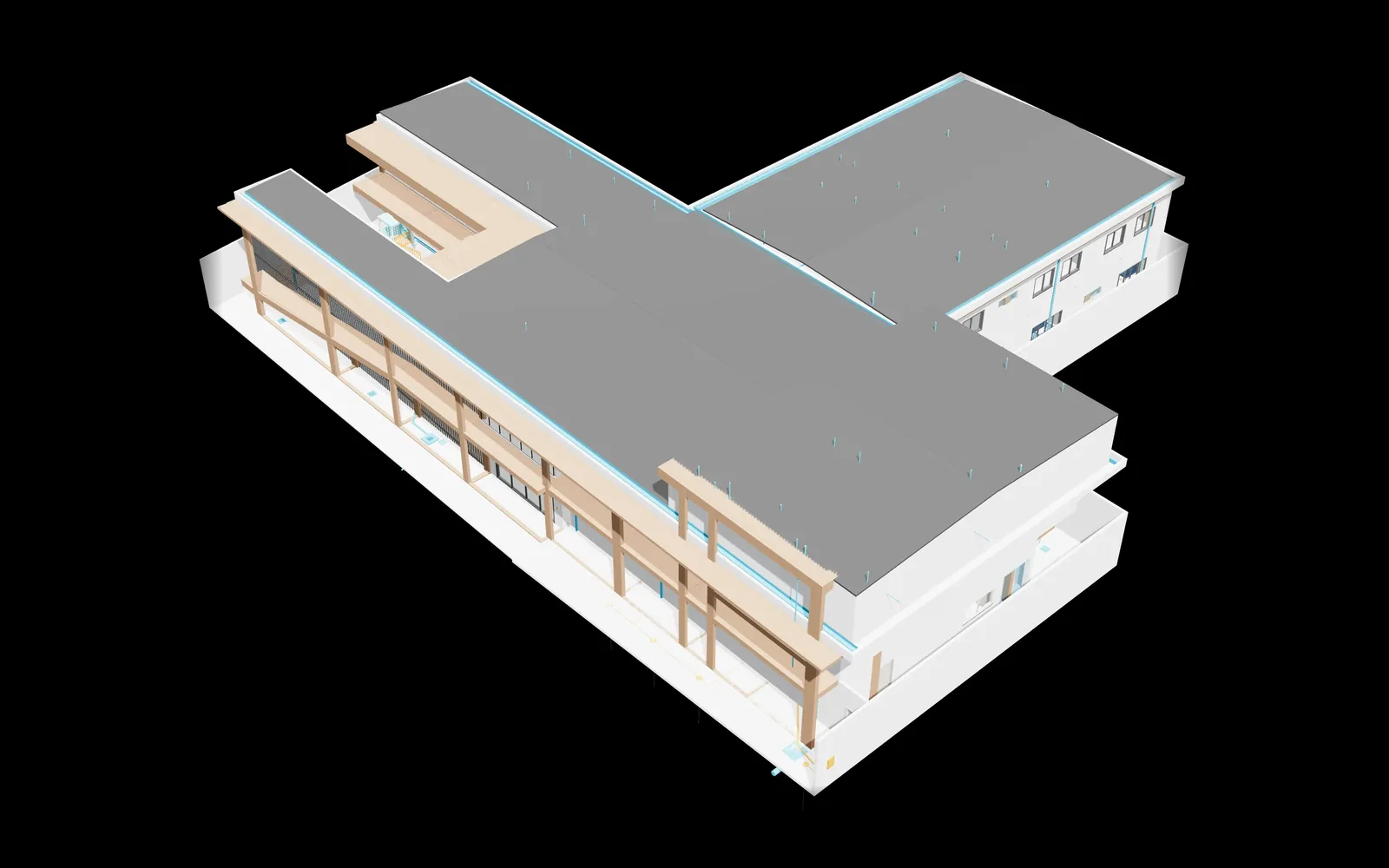 OrçaPRO BIM 4.0 aberto, com o modelo em fundo preto